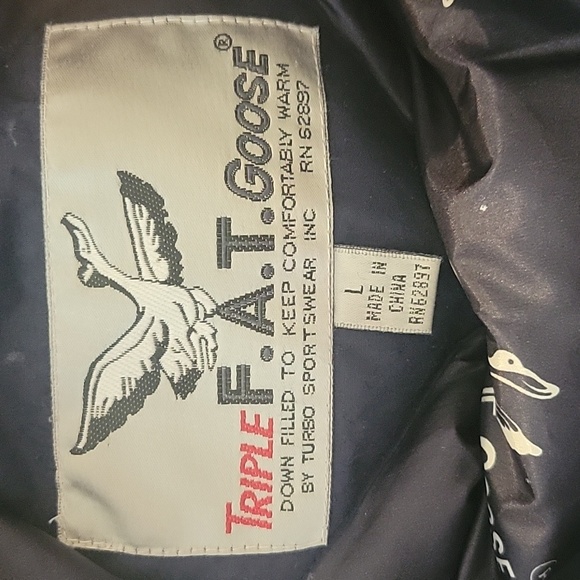 Vintage Triple Fat Goose Duck Down Coat - Picture 8 of 13